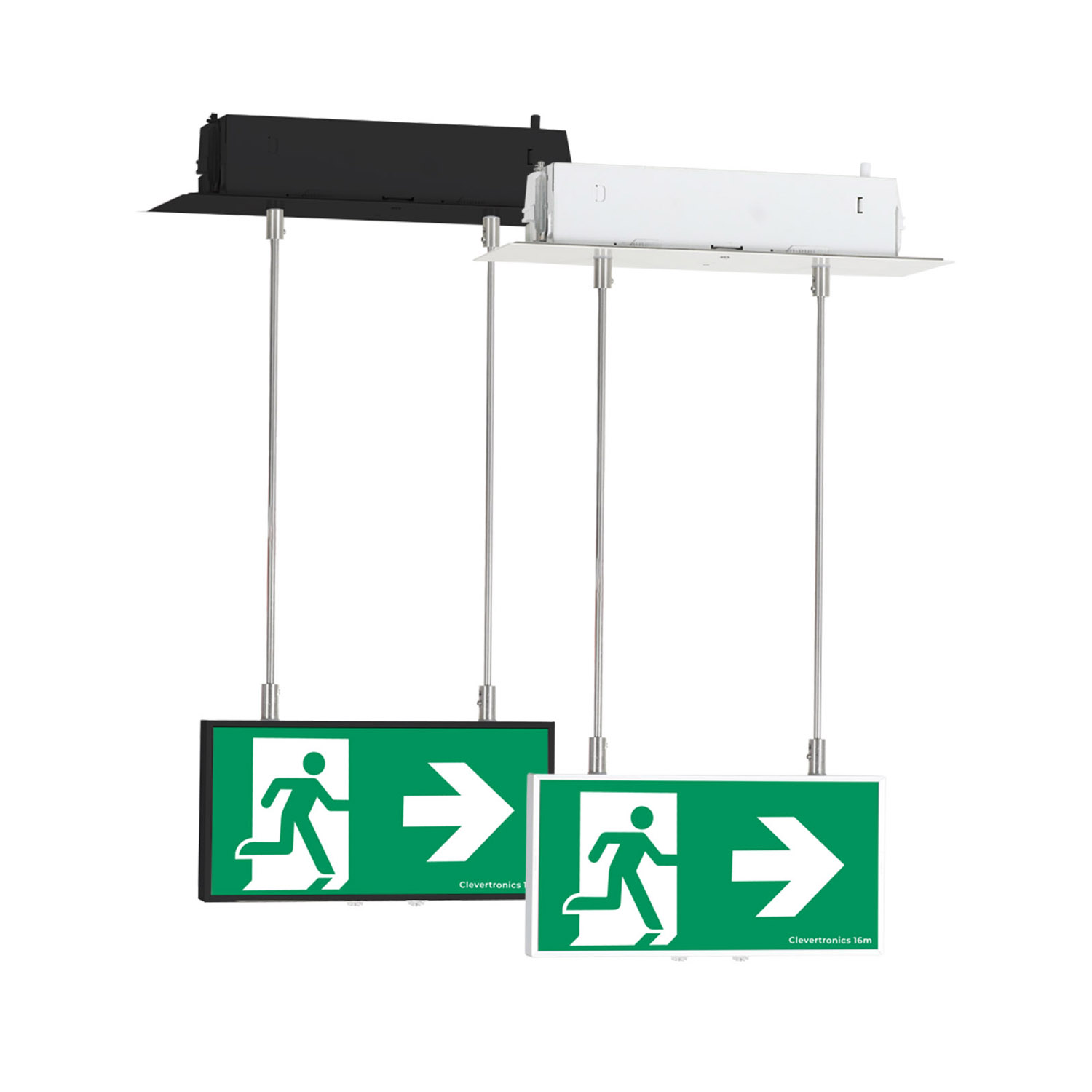 Form 16m Rod Suspended Recessed Exit